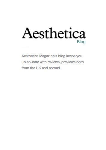 Aesthetica, An Interview With Stuart Semple, December 2012