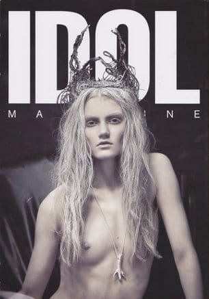 IDOL ‘Sometimes Ideas Don’t Need Huge Platforms To Work’ Theodora Barker, S/S Issue 2013