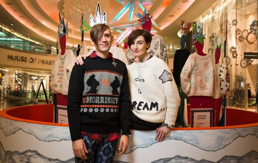 Stuart with his Christmas Jumper 