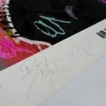 Brian Molko signed poster