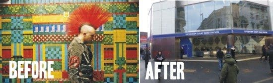 Paulozzi Mosaics @ Totenham Court Road