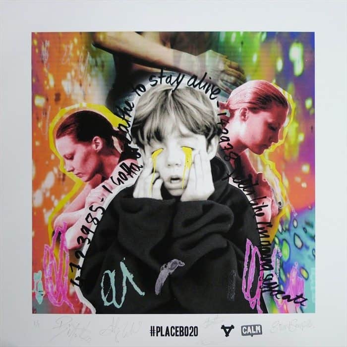 Stuart Semple artwork for Placebo