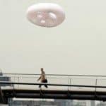 Stuart Semple Happy Cloud - London Millennium Bridge