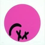 Limited edition HappyDot print in Pink