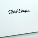 Printed signature - stuart semple poster