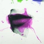 Bad poetry print - lips detail