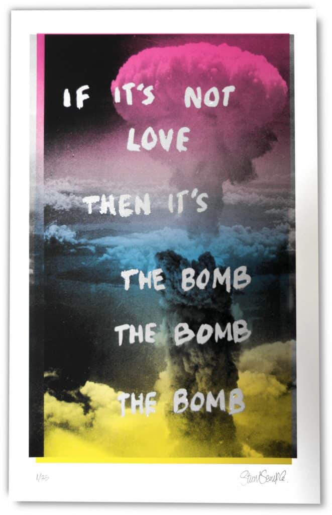 Stuart Semple technicolor hiroshima print