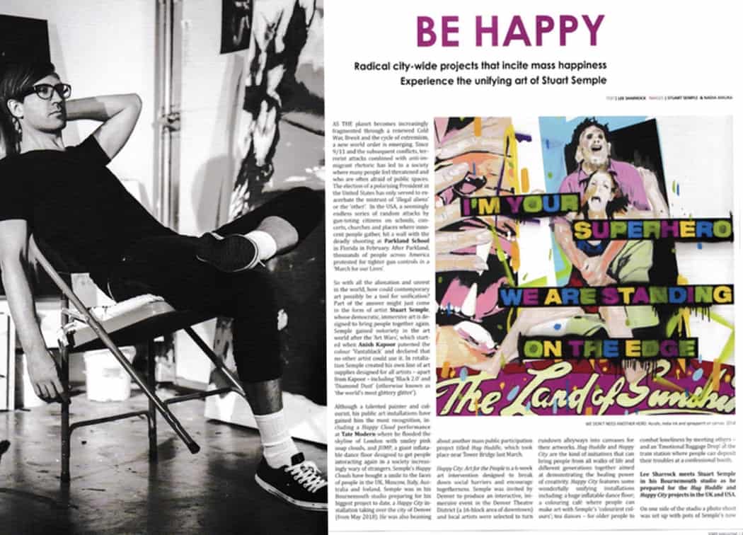 STATE MAGAZINE – interview with Lee Sharrock