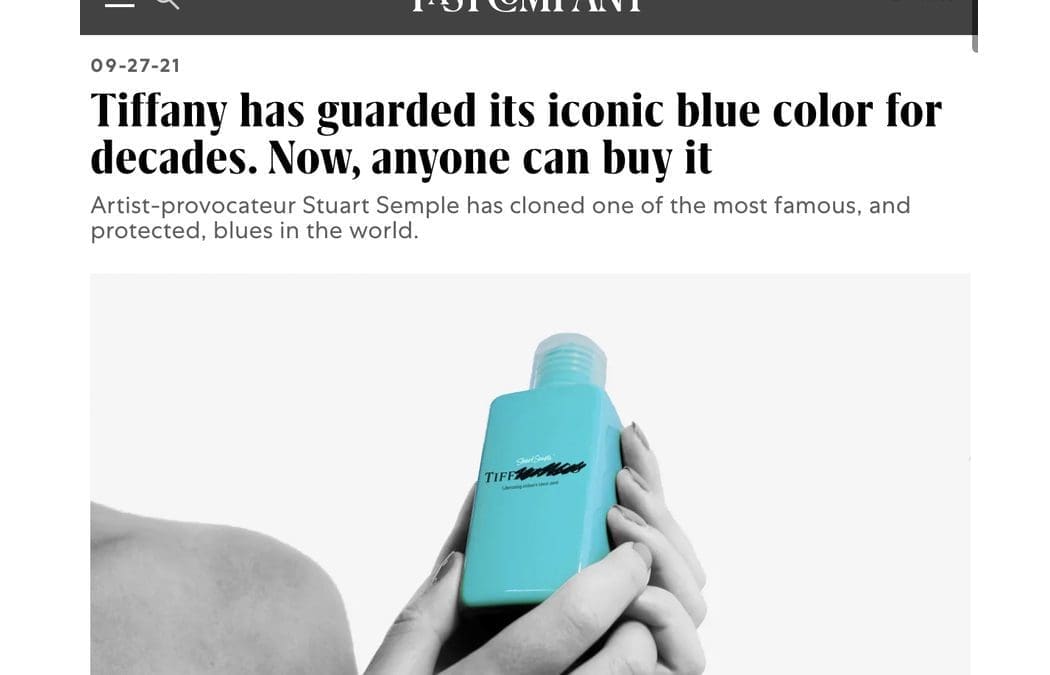 Fast Company – Tiffany has guarded its iconic blue color for decades.