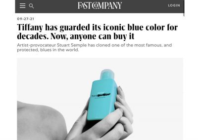 Fast Company – Tiffany has guarded its iconic blue color for decades.
