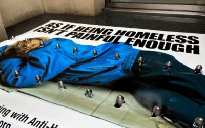 Stuart Semple teams up with TBWA/MCA raising awareness with Hostile Design campaign